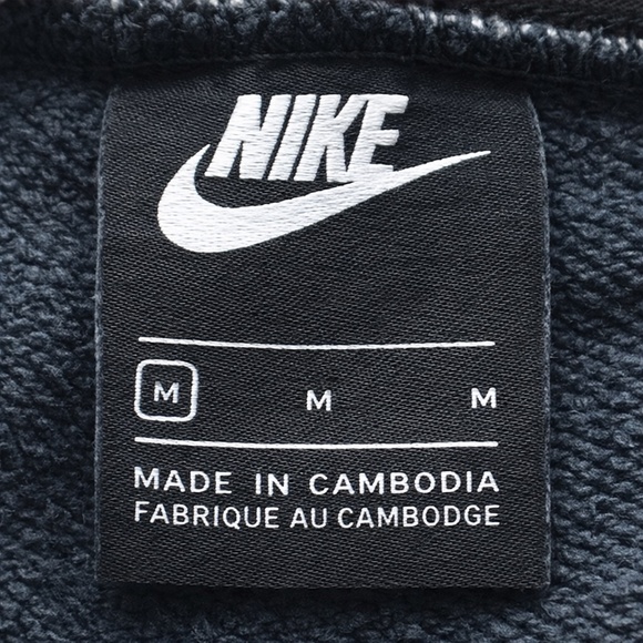 Nike Women's Black Fleece Jogger Sweatpants Medium Swoosh Logo - Picture 4 of 6